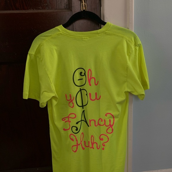 Theta Phi Alpha - Neon Short Sleeve T Shirt - Picture 2 of 2